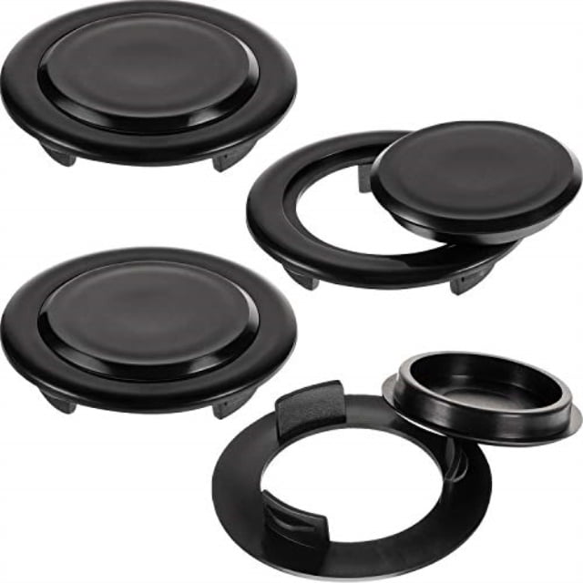 Frienda 4 Pack 2 Inch Table Umbrella Hole Ring And Cap Set For Outdoor Patio Umbrella Plug Standard Size Black Walmart Com Walmart Com