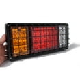 thumbnail image 6 of 1 Pair of Tail Light 12v Led Truck Trailer Tail LightsAutomobile Refitting Supplies 12V with Iron net, 6 of 6