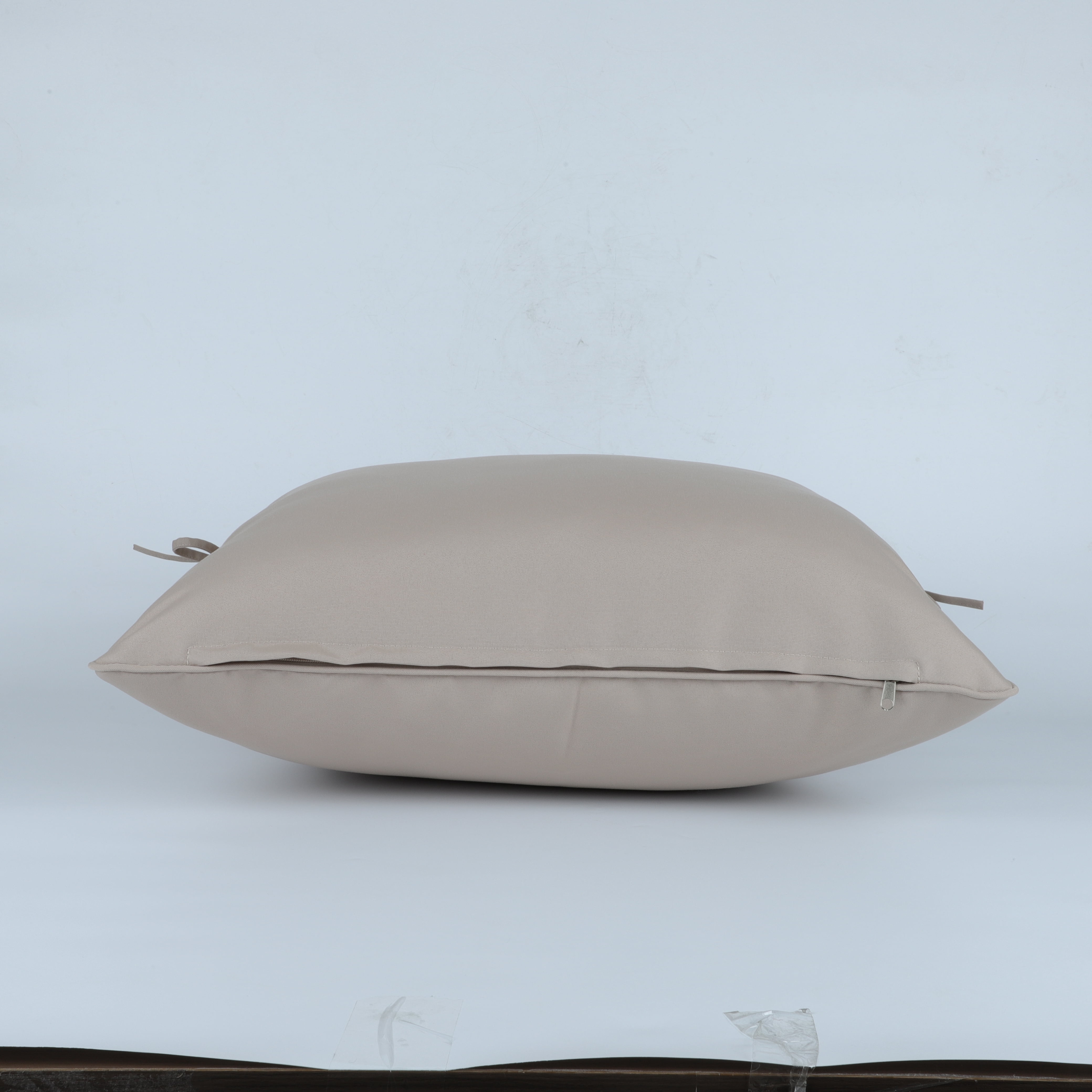 2 PCS Set 24x24 in Outdoor Deep Seat Cushion- Waterproof Fade-Resistant Patio Furniture Cushions with Removable Covers, Adjustable Straps & Handles,Beige