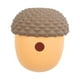 thumbnail image 4 of Pelota de juguete para perros, dispensador de comida, juguete masticable portátil para perros, juguete interactivo de comida para gris con amarillo, 4 of 9