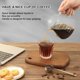 thumbnail image 4 of Cafetera pour over 20 oz vidrio borosilicato cafetera pour over 600 ml cafetera pour over para casa café restaurante camping, 4 of 7