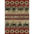 thumbnail image 2 of Mayberry Rugs American Destination Elk Springs Lodge Area Rug 2'3" x 7'7" Runner 8' Runner Runner, Indoor, 2 of 5
