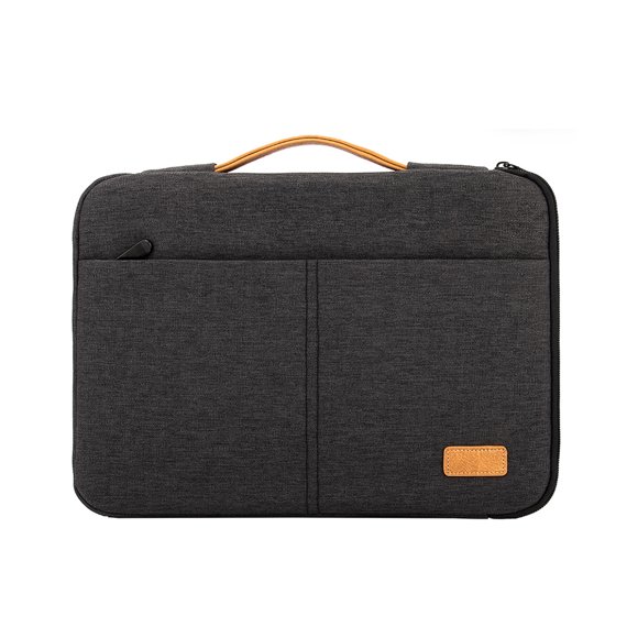 Laptop Sleeve Bag 13.3 15.6 Inch Notebook Pouch For MacBook HP Dell Lenovo Shockproof Computer Briefcase Travel Businessmen Case Dark grey 15-15.6 inch