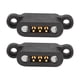 thumbnail image 4 of 10 Pares de Conectores Pin Pogo MagnéTicos con Resorte 3 Posiciones Imanes Paso 2.3MM Agujeros Pasantes Sonda Macho Hembra, 4 of 8