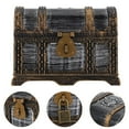 thumbnail image 2 of 1pc Pirate Treasure Chest Kids Plaything Treasure Box Party Prop Treasure Chest, 2 of 6