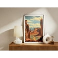 thumbnail image 2 of Arches National Park Poster Vintage Travel Poster National Park Art Landscape Wall Art Print - Poster Unframed, 2 of 3