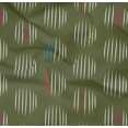 thumbnail image 4 of oneOone Organic Cotton Poplin Twill Fabric Line Geometric Fabric Prints By Yard 42 Inch Wide, 4 of 4