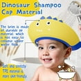 thumbnail image 3 of Adjustable Silicone Baby Shower Cap Shield - Waterproof Bath Visor Hat for 1-9 Years Kids, Eye & Ear Protection, Fun Design for Enjoyable Bath Time, 3 of 6