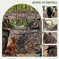 thumbnail image 5 of Uforic 360° See-Through Ground Blind for Hunting, Pop Up Tent for 2-3 Persons with Chair, 5 of 6