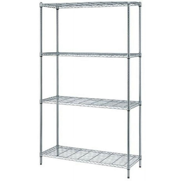1 Box Wire Shelving Unit, 30 x 24 x 72 in.