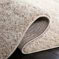 thumbnail image 5 of SAFAVIEH August Yvonne Solid Shag Area Rug, Beige, 8' x 10', 5 of 7