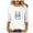 Black, variant on Womens Graphic T-shirts Half Sleeve Crewneck Mahjong Print Tee Summer Casual Tops Grey S