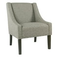 thumbnail image 2 of HomePop Modern Swoop Accent Chair with Nailhead Trim, Multiple Colors, 2 of 6