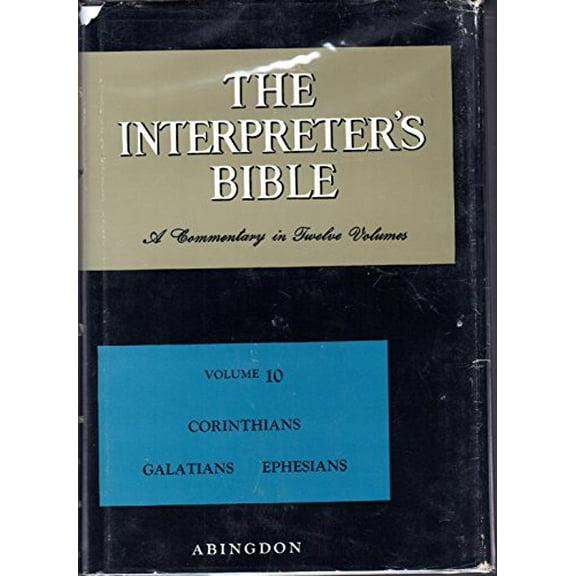 Pre-Owned Interpreter's Bible: 010 (Hardcover) 0687192161 9780687192168