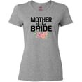 thumbnail image 3 of Inktastic Mother of the Bride with Flower Illustration Women's T-Shirt, 3 of 5