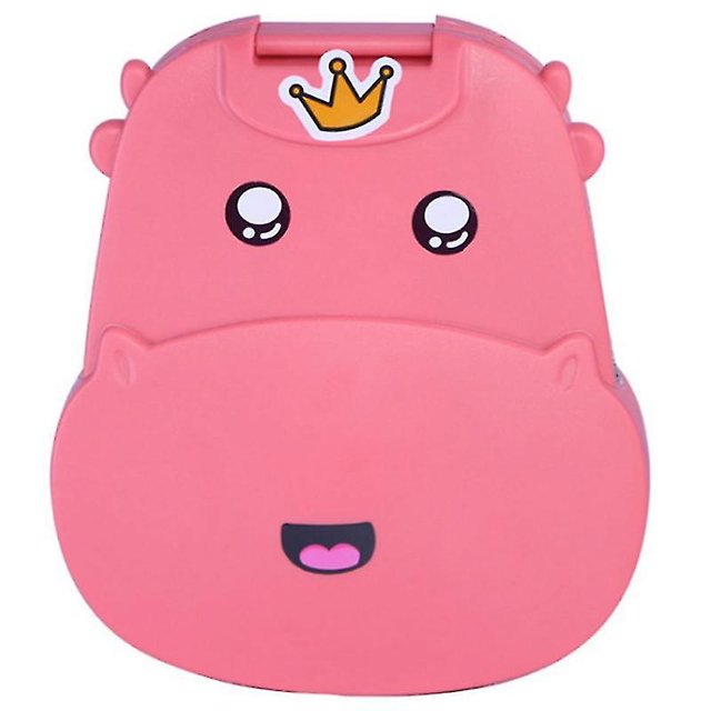 Almohada plegable para niños, almuerzo, oficina, transpirable, para la siesta, color rosa