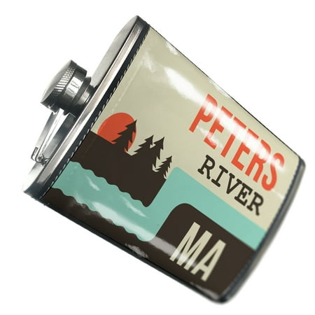 

NEONBLOND Flask USA Rivers Peters River - Massachusetts