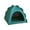 Green, variant on Elainilye Pet Tent, Cats Tent Cave Nest Bed, Portable Folding Pet House for Dog with Soft Mat, All Seasons Indoor Outdoor