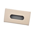 thumbnail image 4 of deevoka 2xCar Visor Tissue Dispenser Tissue Box 9x5inch Backseat Napkin Holder Beige 2 Pcs, 4 of 9
