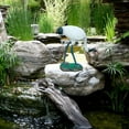 thumbnail image 6 of Outdoor Garden Statue Miniature Sculptures Crane Novelty Free Standing Bird Statues Decoy for Tabletop Lawn Home Swimming Pool Decoration 13cm, 6 of 9