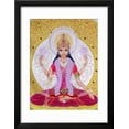 thumbnail image 2 of Picture of Lakshmi, Goddess of Wealth and Consort of Lord Vishnu, Sitting Holding Lotus Flowers, Ha Framed Print Wall Art by Godong Sold by Art.Com, 2 of 5