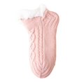 thumbnail image 2 of Womens Fuzzy Socks with Grips Non Slip Warm Cozy Fluffy Winter Slipper Socks Gifts (Pink), 2 of 8