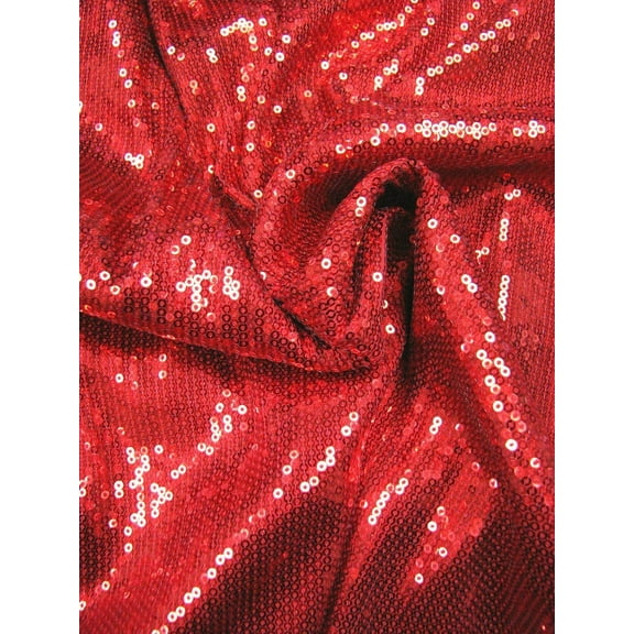 Polyester 2 way Stretch with 3 mm Regular Shiny Sequins