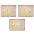 thumbnail image 1 of 3 piezas de manteles individuales de PVC para el hogar, pequeños manteles individuales frescos, aislamiento térmico, lindos tapetes de cuero de dibujos animados para comida occidental, impermeables y, 1 of 5