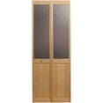 thumbnail image 2 of American Wood Aspen Half Glass Bifold Door, 36-in. x 80-in., Unfinished Pine, 2 of 7