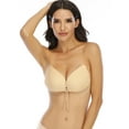 thumbnail image 4 of SAYFUT Adhesive Bra Push up Strapless Backless Nude Invisible Bra for Women Reusable with Drawstring-Upgrade Style, 4 of 7