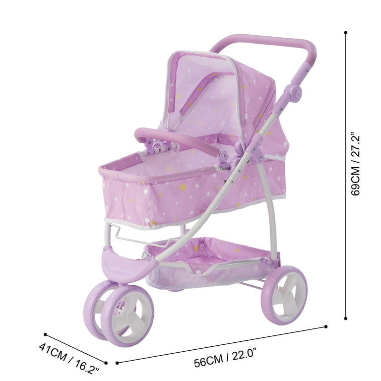 Olivia's Little World Twinkle Stars Princess 2-in-1 Baby Doll