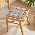thumbnail image 6 of Seat Cushion for Dining Chairs 16x16 Inch, Washable Chair Pad with Removable Cover & Non-Slip Ties, 3" Thick Foam Pad for Home Kitchen Office Desk Chair, 6 of 6