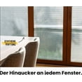 thumbnail image 4 of Striped Privacy Window Film [60x200cm] with E-Book and Tips - Static Cling Window Film - Frosted Window Privacy Screen - Opaque Self-Adhesive Window Film, 4 of 4