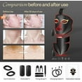 thumbnail image 2 of Red Light Therapy Mask Set, Led Mask Light Therapy for Face, Near-infrared Light 850nm and Red Light 630nm, 2 of 7