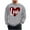 Gray, variant on FAWUUDO Valentines Sweatshirt Men Love Heart Shirt Pullover Valentine's Long Sleeve Tops