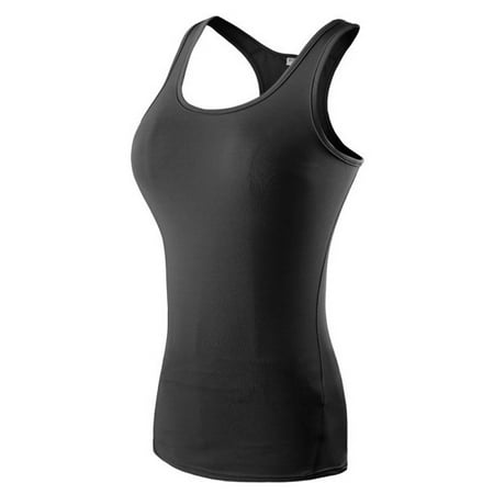EFINNY Women Quick-Drying Sleeveless Tights Running Yoga Sports Fitness Vest