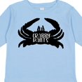thumbnail image 4 of Inktastic Crabby Pants Boys or Girls Long Sleeve Toddler T-Shirt, 4 of 5