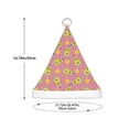 thumbnail image 3 of Haiem Avocado And Sun Pattern Santa Hat Confortable Velvet Christmas Hat for Christmas Party Favors Fit for Adults and Kids, 3 of 6