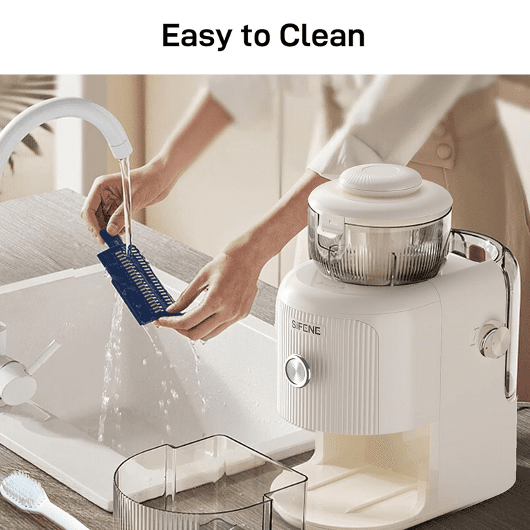 SiFENE 20W Electric Vegetable Cutter with 4 Interchangeable