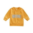 thumbnail image 1 of Pullovers à Manches Longues pour Fille, Col Rond, Imprimé Léopard, Vêtements de Printemps Automne 0-4 Ans, 1 of 10