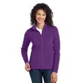 thumbnail image 2 of Port Authority ®  Ladies Microfleece Jacket. L223 4Xl Amethyst Purple, 2 of 2