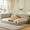 Beige, variant on Mid-Century Daybed | Clean Silhouette for an Elegant Home Look