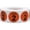 Orange 2, variant on White Shoe Size 3 1/2 Circle Stickers | 0.75" Inch Round | 500 Pack