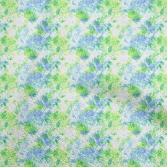 oneOone Viscose Jersey Pear Green Fabric Tie Dye Sewing Material Print Fabric By The Yard 60 Inch Wide