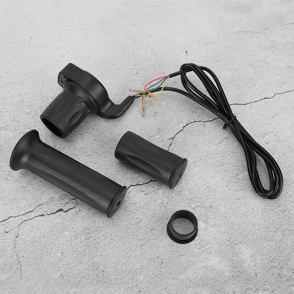 Conjunto de acelerador, juego de empuñadura del acelerador de medio giro de 24 V, acelerador de medio giro para scooter eléctrico, respuesta rápida