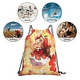 thumbnail image 6 of Genshin Impact Drawstring Backpack Simple Sports Gym Bag Draw String Bags Casual Rucksack, 6 of 9
