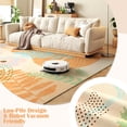 thumbnail image 4 of Modern Abstract Indoor Area Rug, Pastel Floral Geometric Rug for Living Room Bedroom Patio,4'x6',Yellow, 4 of 7