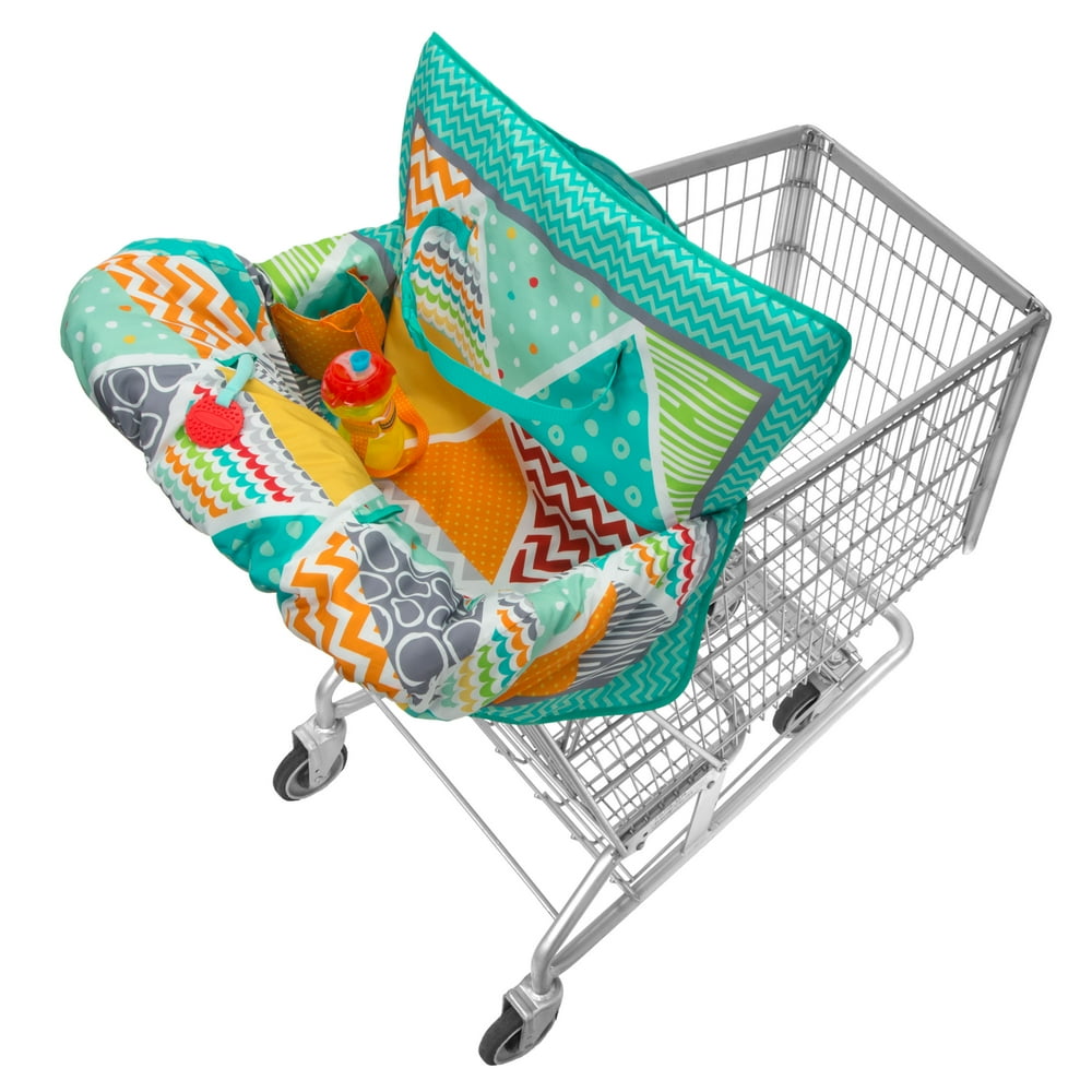 Infantino Compact Baby Shopping Cart Cover, Triangle