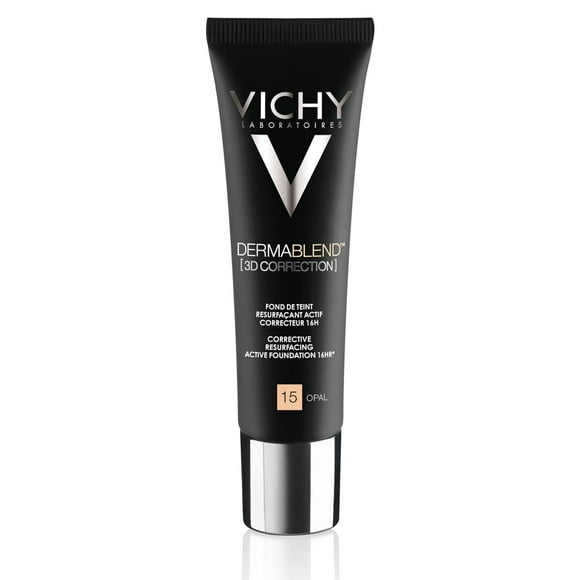 Base de Maquillaje Vichy Dermablend 3D en Mousse Tono 15 Opal de alta cobertura 30 ml