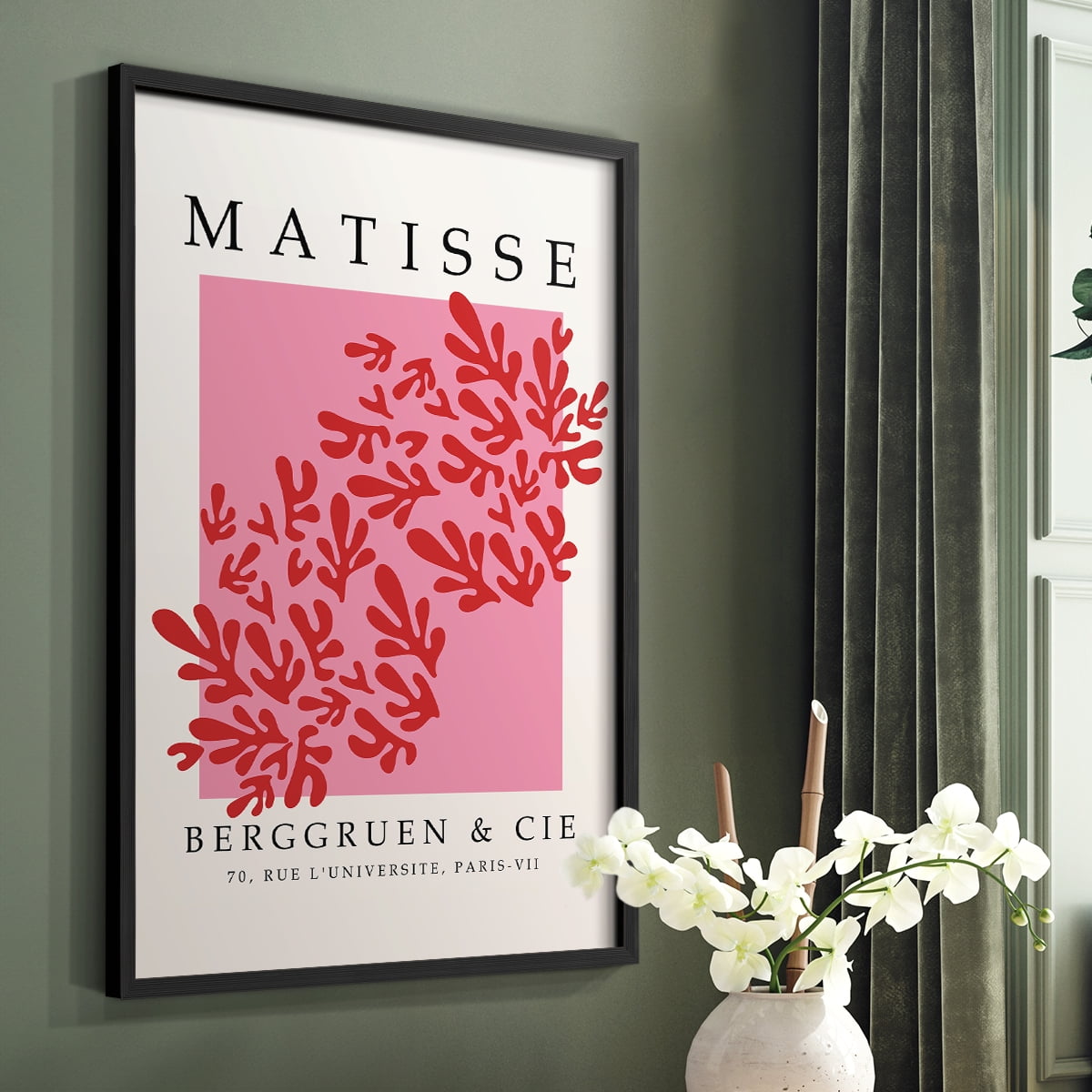 Matisse XLVIII Framed Print - Solid Wood